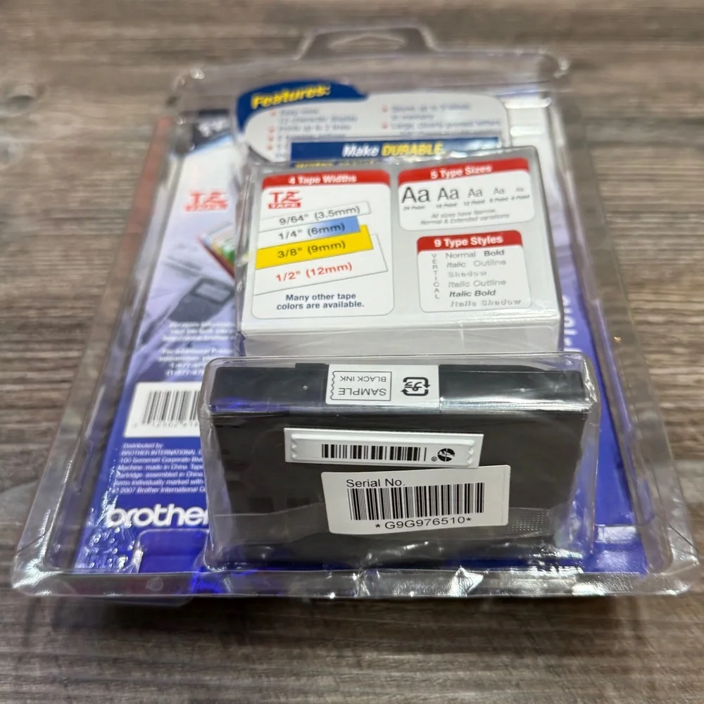 New Brother PT-1010 P-Touch Portable Labeler Label Maker Printer